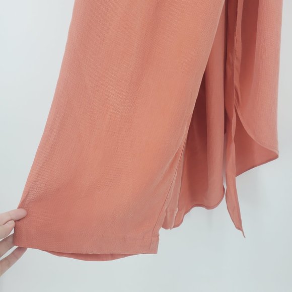 Diarrablu Sustainable UMY Convertible Jumpsuit Solid Salmon Pink Small - Picture 6 of 10